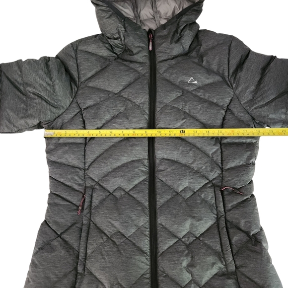 PARADOX packable quilted hooded puffer jacket grey small - Picture 13 of 16